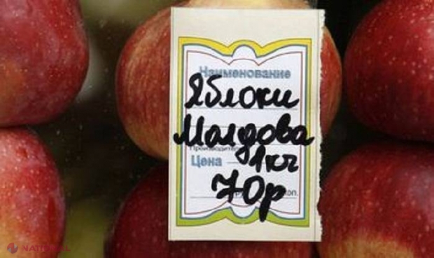 Rusia scoate, parțial, EMBARGOUL pe fructele moldovenești