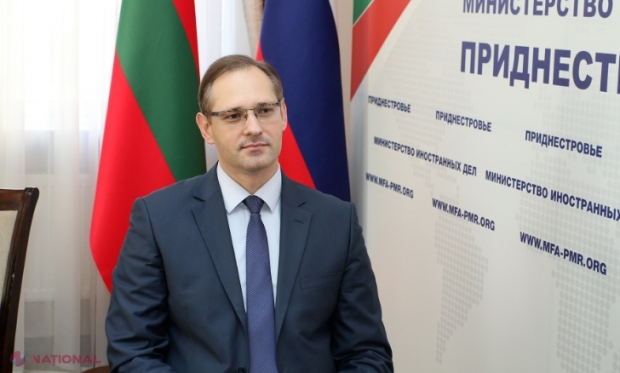 Așa-zisul ministru de externe de la Tiraspol amenință Chișinăul: „Situația stabilă de astăzi se poate transforma într-un conflict imprevizibil”