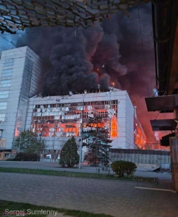 Rusia a distrus o mare termocentrală în apropiere de Kiev 