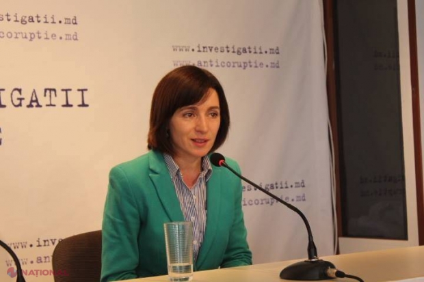 Angajamentul public, asumat de Maia Sandu. Se referă la procurorul general