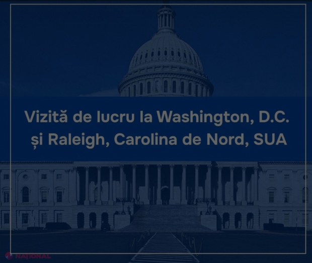 Vicepremierul Mihai Popșoi, vizită de o săptămână în SUA: Întrevederi cu senatori și congresmeni, cu administratoarea USAID și cu oficiali din Departamentul de Stat