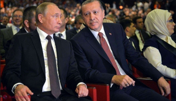 Convorbire telefonică Erdogan-Putin. Liderul de la Ankara face încă o ofertă pentru negocieri cu Ucraina