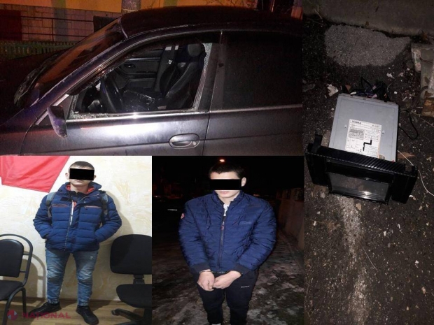 VIDEO // Doi minori de la Leova au venit în Chișinău ca să fure noaptea