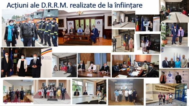 Ana Guțu a prezentat BILANȚUL de activitate al DRRM pentru anul 2020. Printre principalele realizări sunt lansarea HĂRȚII interactive România - R. Moldova, pe care poate fi văzut tot SUPORTUL acordat de România