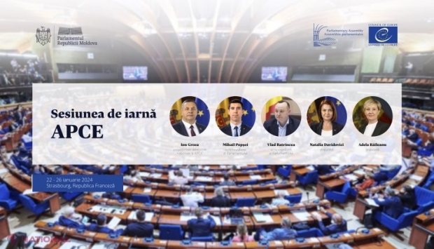 Cinci deputați vor reprezenta R. Moldova la sesiunea de iarnă a APCE