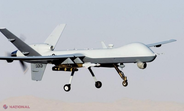 UPDATE // Incident MAJOR în Marea Neagră. Un avion de luptă rusesc a provocat prăbușirea unei drone a Forțelor Aeriene americane