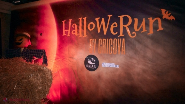 VIDEO // O nouă ediție a MARATONULUI „HalloWeRun” prin galeriile Cricova, organizat în parteneriat cu A.S.I.C.S. Alergătorii s-au deghizat în FANTOME, vrăjitoare și alte personaje de groază 