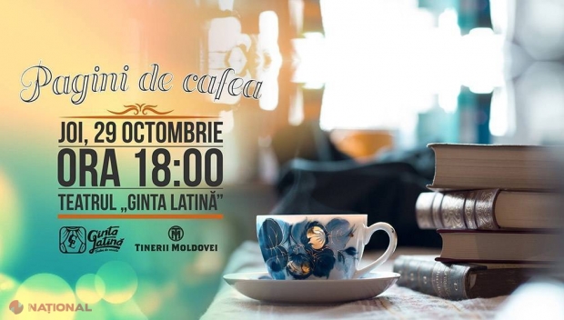 Cărți GRATUITE, muzică și cafea. Un eveniment inedit, MÂINE, la Chișinău