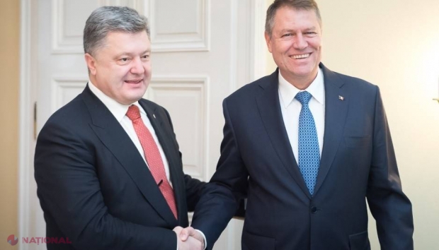 Petro Poroşenko efectuează astăzi o vizită oficială la Bucureşti