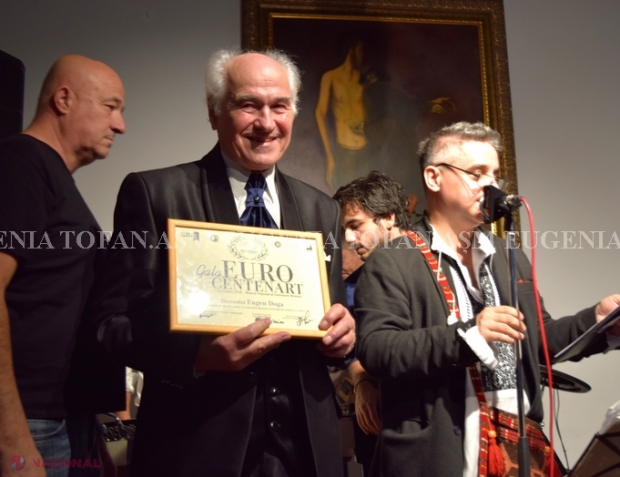 Compozitorul Eugen Doga a primit Premiul Euro CentenArt, alături de 10 personalități marcante care au promovat cultura română și spiritul identitar în Europa