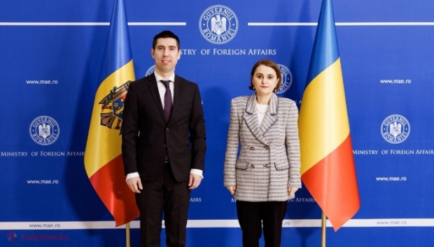 Vicepremierul Popșoi, vizită la București pentru consultări cu ministra de Externe, Luminița Odobescu, și participare la Black Sea and Balkans Security Forum