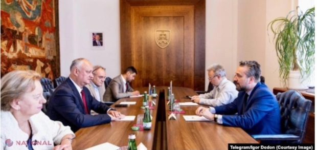 FSB-iști pensionați, în spatele conferinței „de pace” de la Bratislava, la care a fost și Igor Dodon