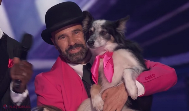 VIDEO // Un român a câștigat America's Got Talent și și-a adjudecat 1 000 000 de dolari. Adrian Stoica şi câinele său Hurricane au cucerit publicul american