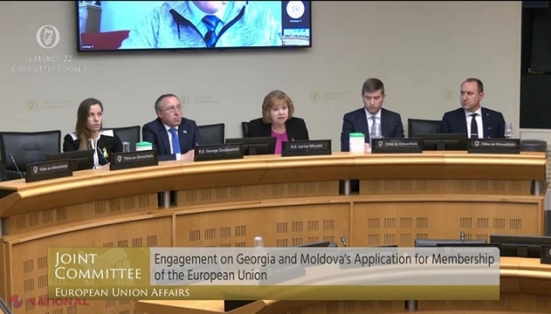 Ambasadorul R. Moldova la Dublin a solicitat Parlamentului din Irlanda să susțină cererea de aderare a R. Moldova la UE
