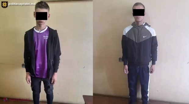 VIDEO // Tânăr JEFUIT pe o stradă din Chișinău, în timp ce mergea spre casă: Suspecții, REȚINUȚI