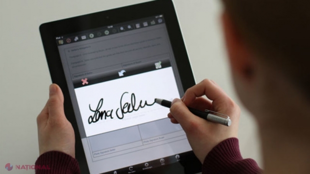 Termenul de valabilitate pentru SEMNĂTURA electronică, extins cu trei ani. Costul pentru procurarea cheii publice va fi de 650 de lei