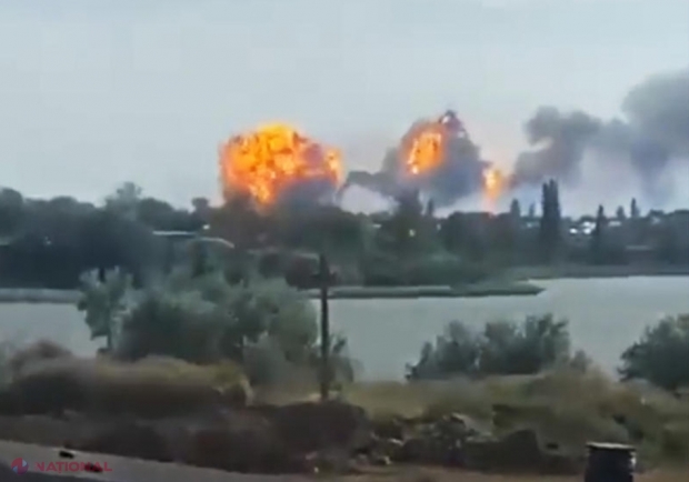 VIDEO // Ce arată dovezile de până acum despre exploziile de la baza aeriană rusească din Crimeea, dincolo de speculații