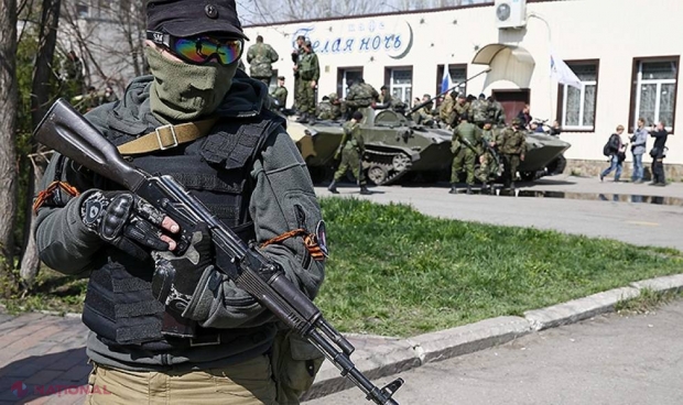 Separatiştii au DECRETAT interdicţii de circulaţie în Slaviansk