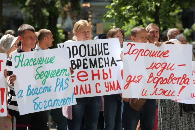 Un nou protest al opoziției parlamentare unite. PCRM și Partidul „ȘOR” au cerut astăzi DEMISIA Guvernului