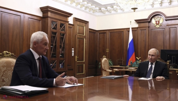 ISW: Putin vrea ca prin numirea lui Belousov la Apărare să se pregătească pentru un război prelungit în Ucraina și un conflict cu NATO