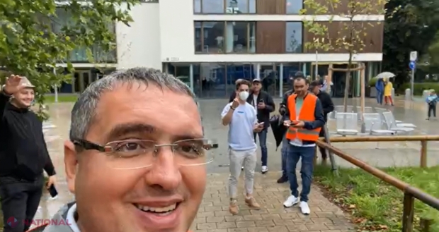 VIDEO // Renato Usatîi a mers să voteze la Munchen, Germania. „Am votat pentru resetarea R. Moldova”