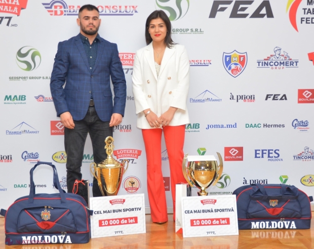 APSM și-a desemnat laureații: Campionii Anastasia Nichita și Victor Sterpu, cei mai buni sportivi ai anului 2020