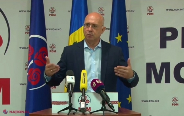 Pavel Filip: „PD revine şi e gata să joace din nou rolul IMPORTANT pe care l-a avut tot timpul în politica din R. Moldova”