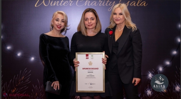 VIDEO, FOTO // A.S.I.C.S., exemplu de responsabilitate socială în R. Moldova. Asociația a primit o diplomă de EXCELENȚĂ în cadrul Galei Hospices of Hope Moldova