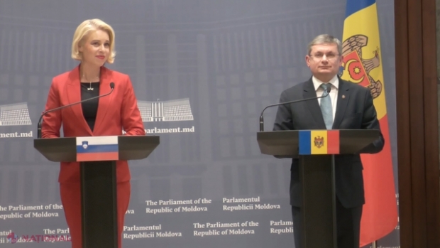 Președinta Adunării Naționale a Sloveniei, la Chișinău: „Extinderea Uniunii Europene trebuie să includă Republica Moldova și Ucraina”