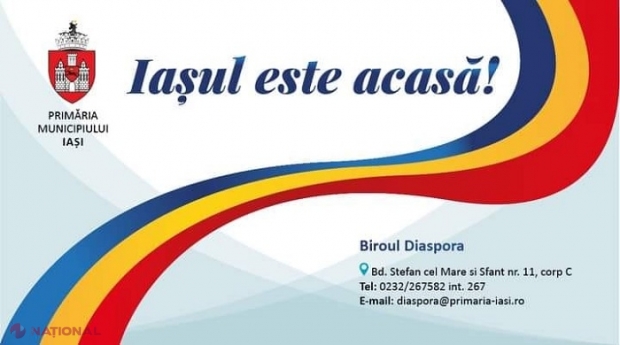 Oficiali de la Chișinău, oaspeți la evenimentul „Iașul deschis diasporei”