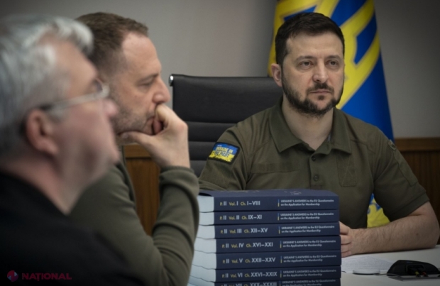 De Ziua Europei, Ucraina a trimis oficialilor europeni a doua parte a chestionarului de aderare la UE. Se așteaptă decizia Comisiei Europene în iunie