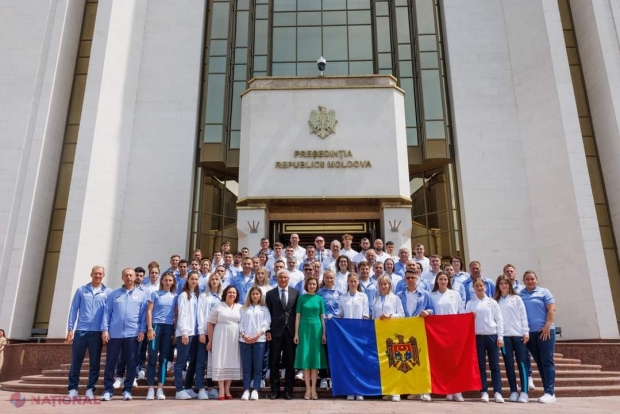 R. Moldova va fi reprezentată de 85 de sportivi la Jocurile Europene din Polonia: Președinta Maia Sandu a înmânat drapelul de stat Echipei Olimpice