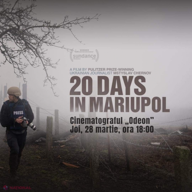Invitație la FILM: Documentarul zguduitor ,,20 de zile în Mariupol