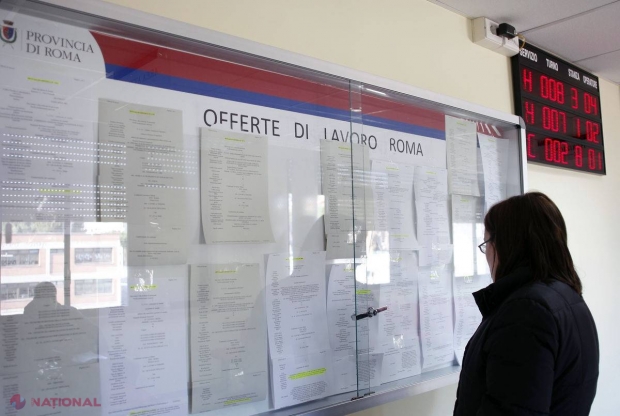 Nivel FĂRĂ PRECEDENT al șomajului în statul din UE în care muncesc cei mai mulți moldoveni
