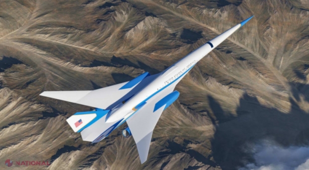 VIDEO // Cum va arăta noul avion supersonic Air Force One, folosit de președinții SUA