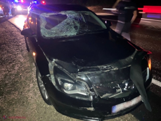 Un bărbat cu un copil de doar un an în brațe, lovit mortal de o mașină pe drumul Chișinău - Orhei