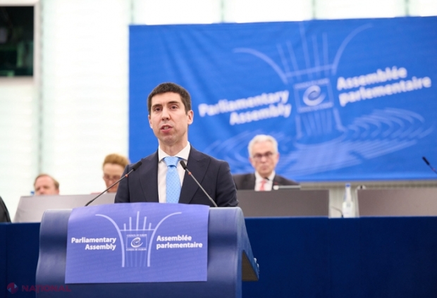 DECLARAȚIE în plenul APCE: „Este cinic să auzim autoritățile ruse exprimând îngrijorare cu privire la statutul de neutralitate al R. Moldova, în timp ce Kremlinul a fost cel care, în ultimii 32 de ani, a încălcat consecvent acest statut”