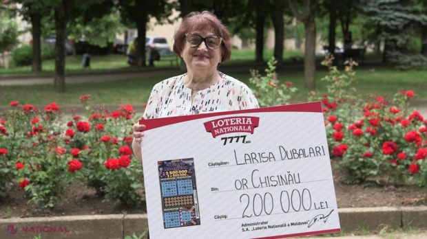 VIDEO, FOTO // O profesoară de șah și fizică a câștigat 200 000 lei cu noul bilet „Bingo American”. Câștigul de TOP al biletului „Bingo American” este de 2 500 000 de lei