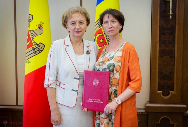 Spicherul Greceanîi i-a oferit diploma Parlamentului R. Moldova unui membru al Uniunii Scriitorilor din Rusia