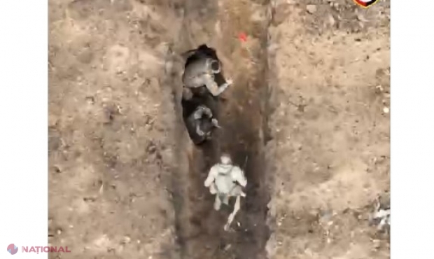 VIDEO +18 // Soldații ruși sunt „vânați” la Bahmut cu drone de ucraineni. „Tranșeele se transformă într-o groapă comună”