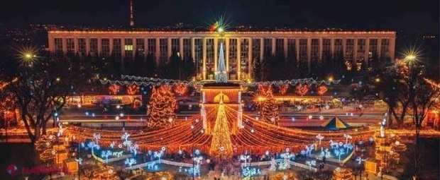 PROGRAM // „Lumea copiilor”, „Christmas Village” și „Feerie de Revelion”: Șeful statului, premierul și primarul Chișinăului vor ieși împreună pe scena din PMAN pentru a felicita cetățenii
