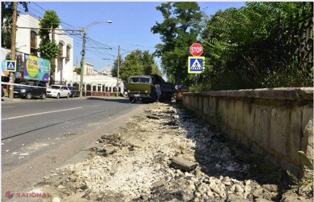 Guvernul a alocat Primăriei Chișinău aproape 23 de MILIOANE de lei pentru a repara trotuarele de pe străzile A. Pușkin și Bănulescu-Bodoni, inclusiv din preajma sediului Executivului