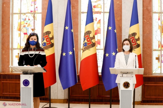 Cum vor fi REPARTIZATE cele 600 de milioane de euro alocate de UE pentru R. Moldova. Maia Sandu îi răspunde lui Dodon de ce ajutorul vine acum: „Suntem într-o criză profundă”