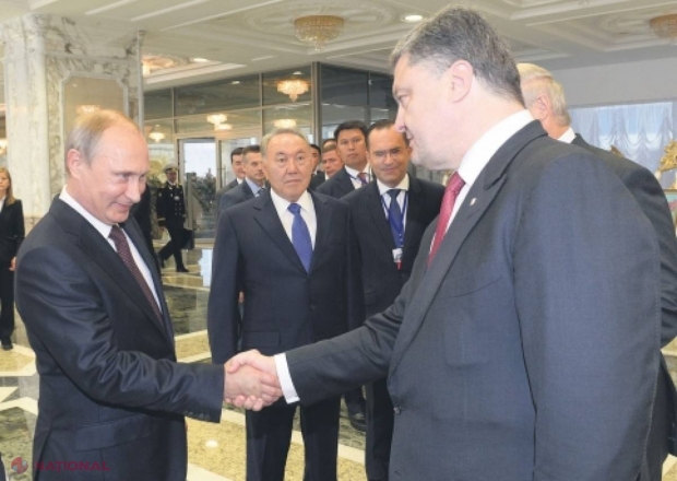 Poroșenko are o NOUĂ ÎNȚELEGERE cu Putin
