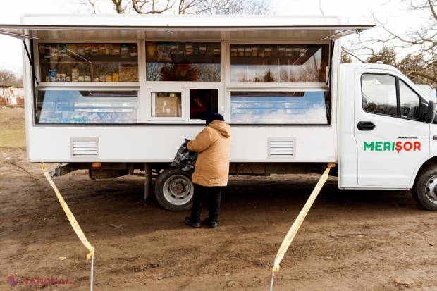 FOTO // Alimente mai IEFTINE pentru oamenii de la Cahul. Încă cinci magazine sociale mobile, inaugurate de echipa lui Ilan Șor