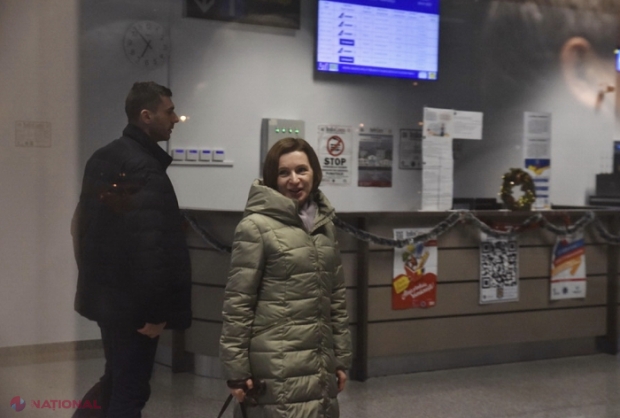 VIDEO // Președinta Maia Sandu, vizită „secretă” la Oradea: „Aveți un oraș foarte frumos, felicitări!”