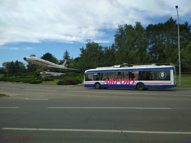 FOTO // Cum vor arăta troleibuzele care circulă spre Aeroport: Vor fi remarcate imediat