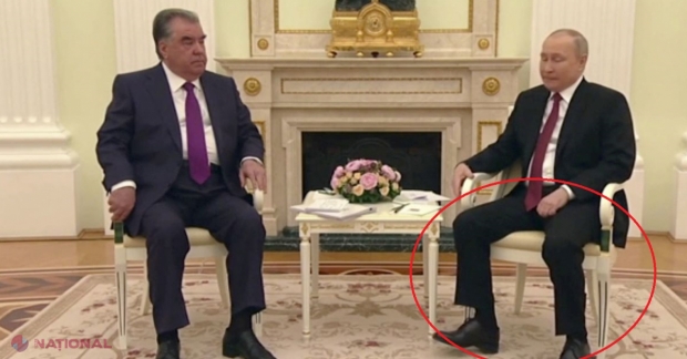 VIDEO // Putin, la capătul puterilor? Gestul bizar făcut în timpul unei întâlniri oficiale