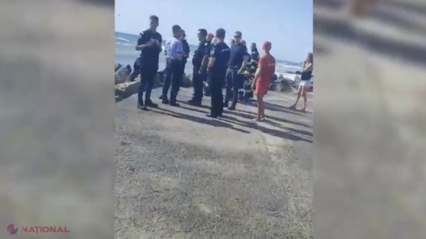 Alertă pe litoralul din România. O mină marină s-a lovit de dig în Costinești și a explodat. O alta ar pluti în larg