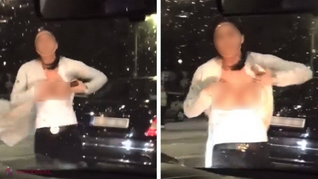 VIDEO // Imagini interzise minorilor la o bătaie între două femei în trafic. Poliţia Capitalei a deschis o anchetă